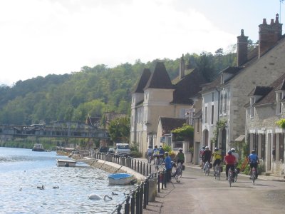 Burgundy Canal in Auxerre.